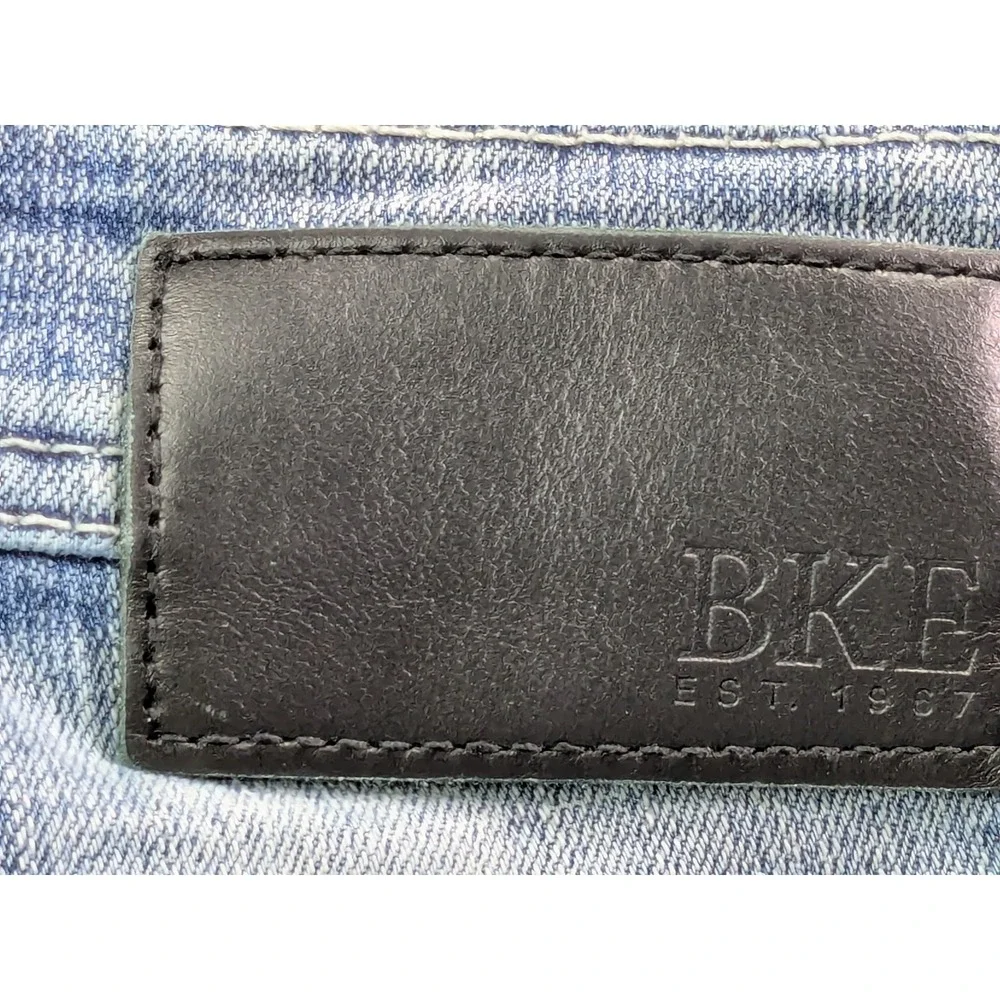 BKE Aiden Slim Fit Light Wash Denim Jeans Mens 26x32 Blue Stretch